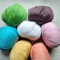 50g Lang Yarns Baby Cotton, Fb116, grün, apfelgrün, Baumwolle, biologischer Anbau, LL 180m Bild 4