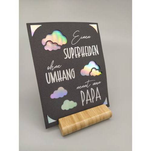 Karte für den Vatertag