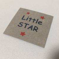 Motiv-Label  Little Star Sterne rot Label/Patches aus Snappap Bild 1