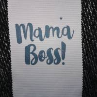 Brillenputztuch, Displayputztuch, Glasreinigungstuch "Mama Boss" Bild 1