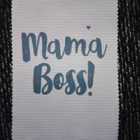 Brillenputztuch, Displayputztuch, Glasreinigungstuch "Mama Boss" Bild 2