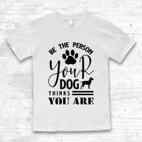 Hund Dog PNG-Design-Datei, T-Shirt-Design, Shirt-Design, kommerzielle Nutzung Plotterdatei Bild 1