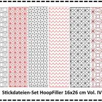 Stickdateien Set HoopFiller 16x26 Vol. IV Bild 1