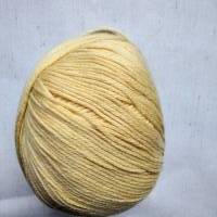 50g Lang Yarns Baby Cotton, Fb14, gelb, sonnengelb, Baumwolle, biologischer Anbau, LL 180m Bild 3