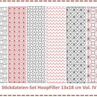 Stickdateien Set HoopFiller 13x18 Vol. IV Bild 1