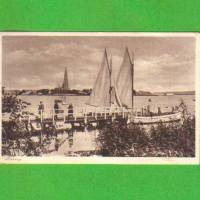 Ansichtskarte - Schleswig - Segelboote ca. 1910 - ungelaufen Bild 1