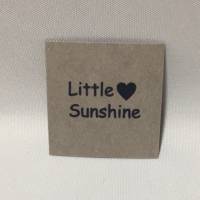 Motiv-Label  Little Sunshine Label/Patches aus Snappap Bild 1
