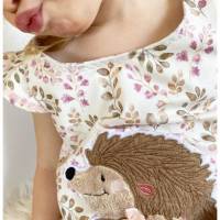 Digitale Stickdatei Garden Hedgehog Doodle für den 10x10 - 20x30 cm (4x4 - 8x12") Stickrahmen Bild 4