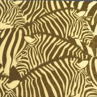 4 Servietten / Motivservietten / Afrika / Tiere / Zebra /  Afrika Motive A 114 Bild 1
