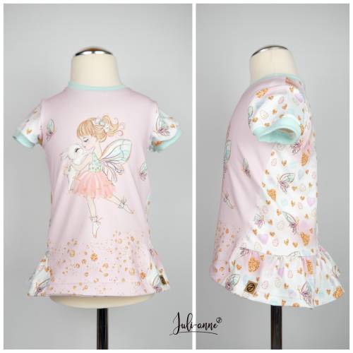 Shirt Kurzarm "Carina" mit Fee und Hase