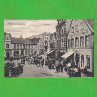 Ansichtskarte - Schleswig - Kornmarkt ca. 1910 - ungelaufen Bild 1