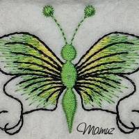 Frühlingsdeko - wunderschöner Schmetterling mit Sprüche - 6 Dateien, bitte Format auswählen Bild 3