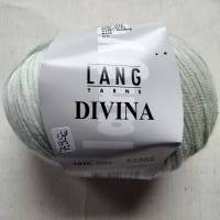 50g Lang Yarns Divina, Fb 58, mint, grün, Modal, Baumwolle, Seide, LL 140m Bild 1