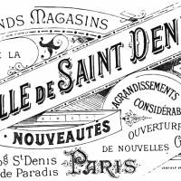 Wasserschiebefolie - Decalfolie - Abziehbild - Vintage - Shabby - Paris - french - Label - 90018 Bild 1