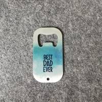 Flaschenöffner / Schlüsselanhänger "Best Dad Ever" Männergeschenk Bild 4