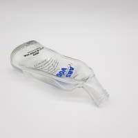 Flaschenschale aus einer recycelten Wodkaflasche. Das besondere Geschenk! Servieren auf besondere Art! Bild 2