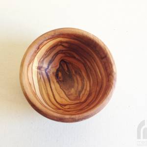 Mini Schälchen Ø 7 cm, Holzschale, Schale, aus Olivenholz inHandarbeit Bild 4