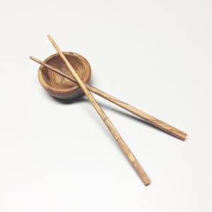 Sushi Essstäbchen 23 cm, Set wählbar, Chopsticks, handgefertigt aus Olivenholz Bild 3