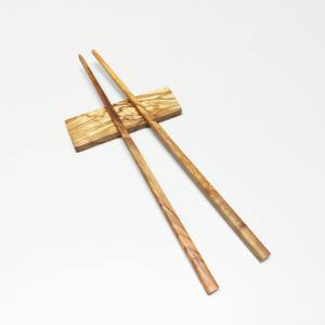 Sushi Essstäbchen 23 cm, Set wählbar, Chopsticks, handgefertigt aus Olivenholz Bild 6