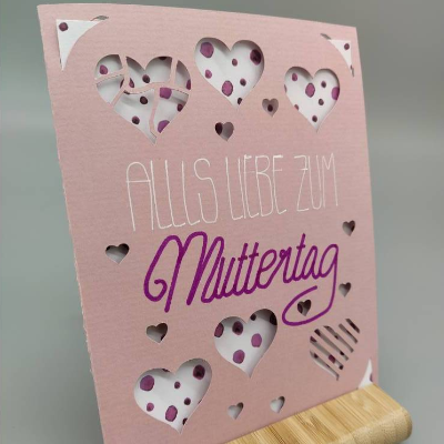 Karte für den Muttertag