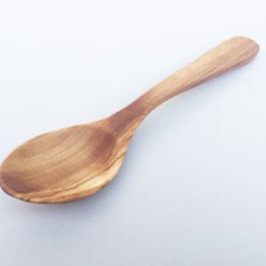 Esslöffel Form und Länge wählbar, Holzlöffel handgefertigt aus Olivenholz Bild 3