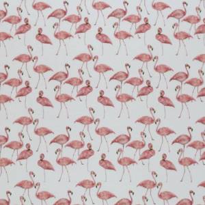 ab 50cm Flamingos II Jersey - Flamingo besonders weicher Druckstoff Bild 2
