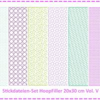 Stickdateien Set HoopFiller 20x30 Vol. V Bild 1