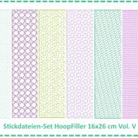 Stickdateien Set HoopFiller 16x16 Vol. V Bild 1