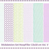 Stickdateien Set HoopFiller 13x18 Vol. V Bild 1