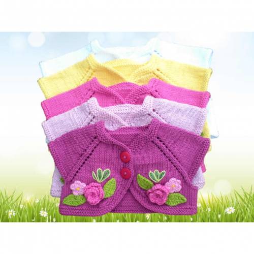 Strickanleitung Bolero in 5 Größen