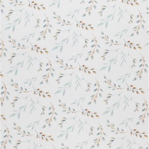 ab 50cm Popeline Willow Baumwollstoff - Pflanzen Druckstoff
