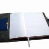 Kalenderhülle mit Handyfach + Stifthalter + Kreditkartenfach aus Wollfilz Leder für Din A5 Buchkalender, Notizbuch bis max. 21 x 15 x 2,5cm Bild 2
