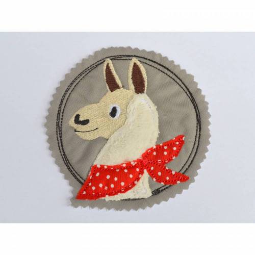 Stickdatei DOODLE Lama 3er SET 10x10cm