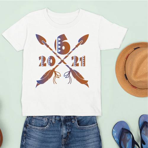 Plotterdatei Geburtstag Indianer, Pfeile, Serie 6