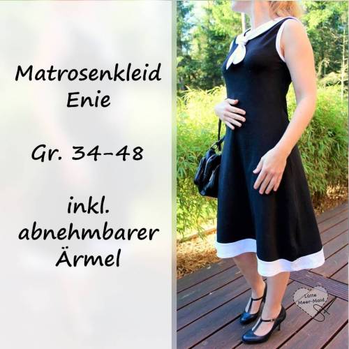 eBook Matrosenkleid Enie Gr. 34-48 inkl. Ärmel