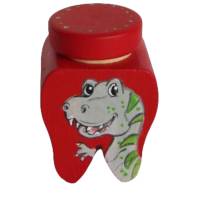 Milchzahndose Zahndose für Milchzähne Dinosaurier Dino Bild 1