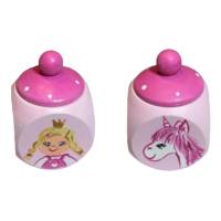 Milchzahndose Zahndose für Milchzähne Prinzessin Einhorn rosa Bild 3