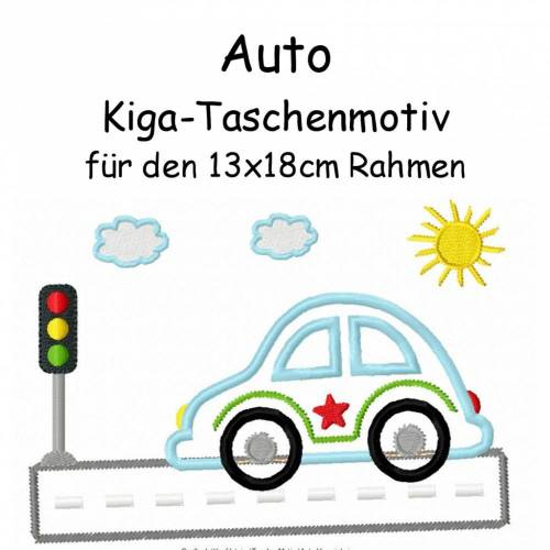 Stickdatei Auto 13x18 cm