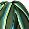 LOOP Streifen, Viskose Jersey, Schlauchschal grün lime scharz, colourblocking, scraf stripes, made by BuntMixxDESIGN Bild 2