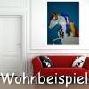 Acrylbild Einhorn Pop Art Moderne Kunst Malerei auf Leinwand Bild 5