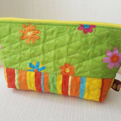 ITH Stickdatei Kosmetiktasche 20x28