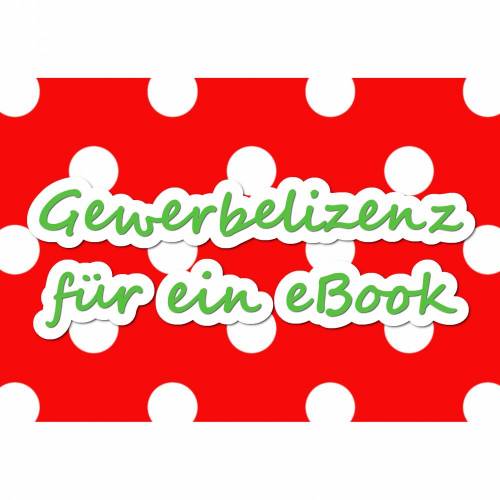 Gewerbelizenz für 1 eBook