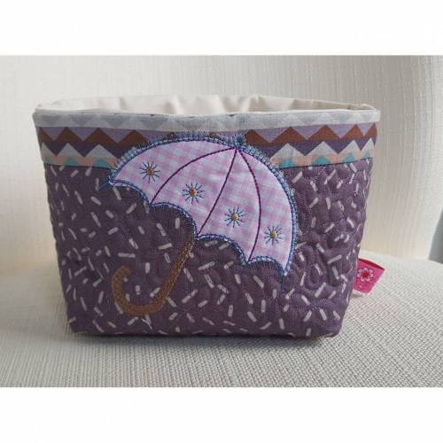 ITH Stickdatei Utensilo Schirm in 3 Größen