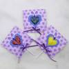 Kindergeburtstag Geburtstag Herz-Lolli-Einladung Schmetterling lila Bild 4