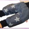 Mitwachshose Pumphose Jeans Kinder Sterne mit Wunschbündchen Bild 3