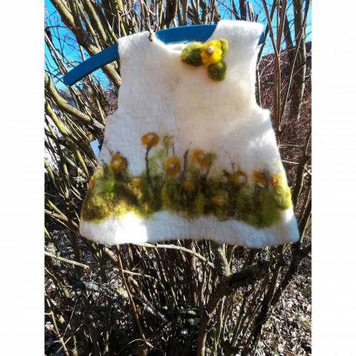 festliches Babykleid Gr. 74/80