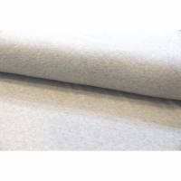 Baumwollstoff-Feinstrick-Jersey, grau melange, Pointoille Bild 1