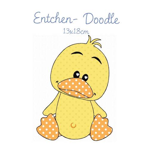 Digitale Stickdatei,Entendoodle 13x18cm