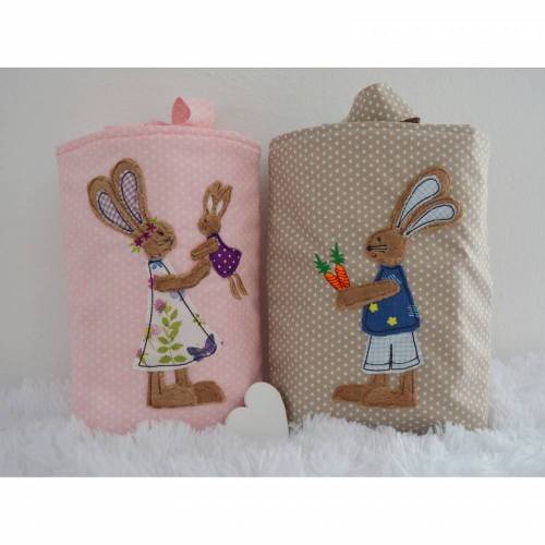 Stickdatei SET Hasenfamilie für den 13x18cm Rahmen