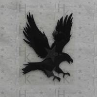 Bügelbild - Adler / Vogel - viele mögliche Farben Bild 1
